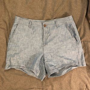 GAP mid rise/high rise 5” shorts